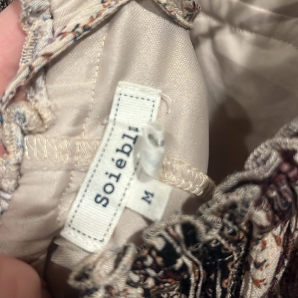 Soieblu Backless Boho Maxi Dress M - Picture 6 of 7